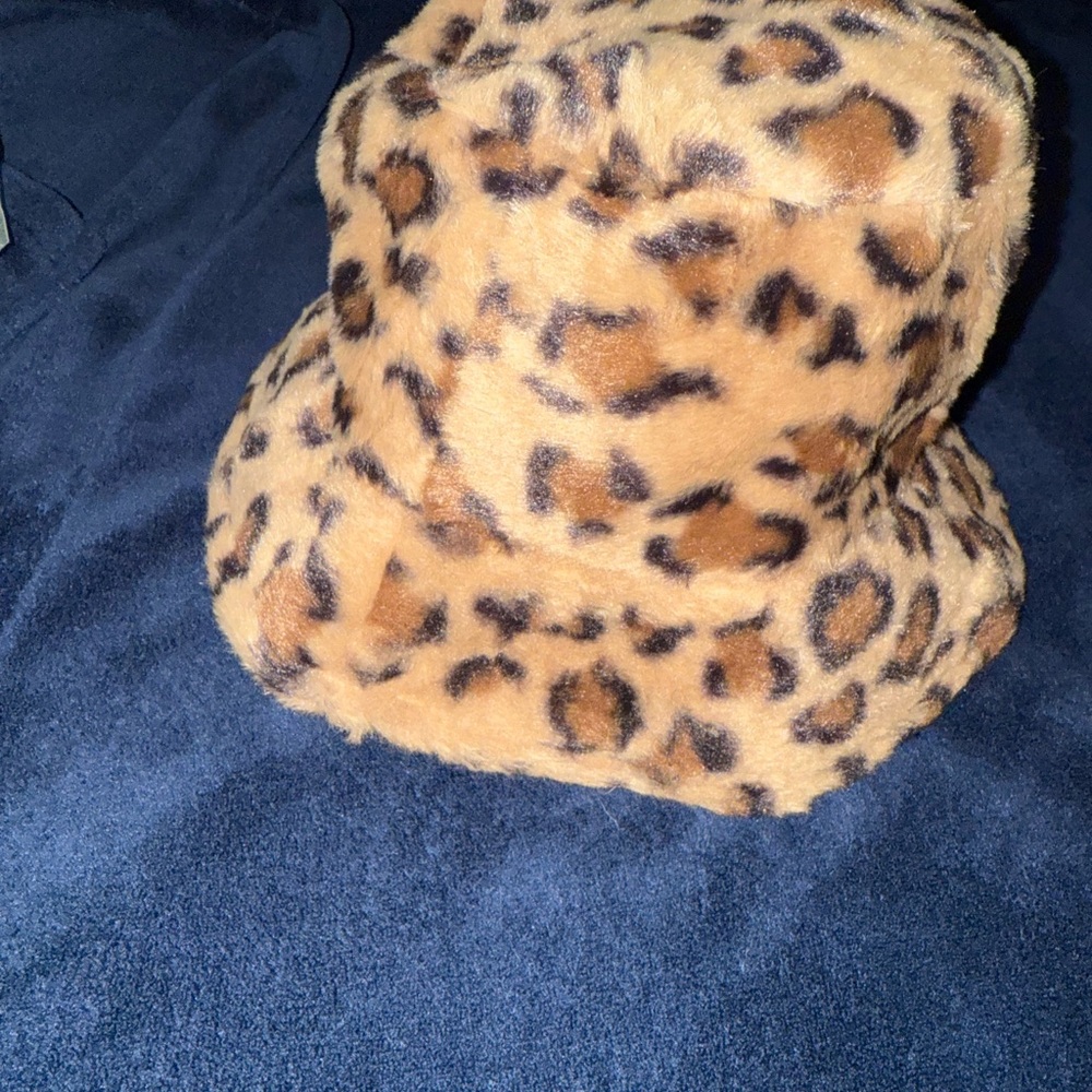 Leopard Print Bucket Hat